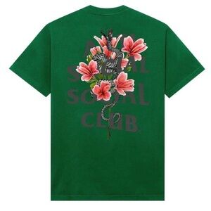Anti social social club Hokkaido Green Tee